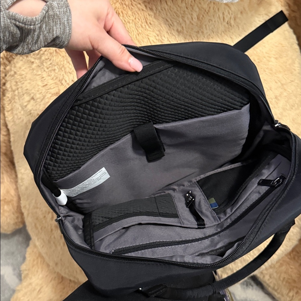 Black Backpack for Men - Picture 5 of 7